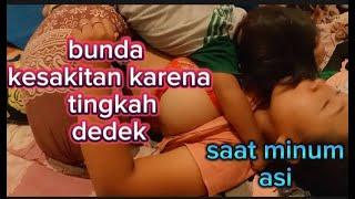 Bunda kesakitan ketika dedek nenen