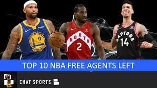 Top 10 NBA Free Agents Left In 2019