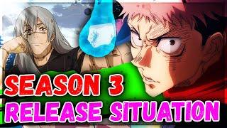 Jujutsu Kaisen Season 3 Release Date Situation Explained