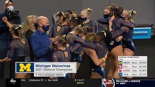 2021 NCAA Gymnastics Championship +Trophy Presentation 720p60 9642K