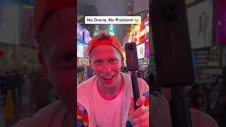 Its ILLEGAL to FLY a DRONE at Times Square in New York City