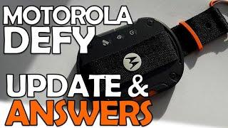 Motorola Defy update - AND answers