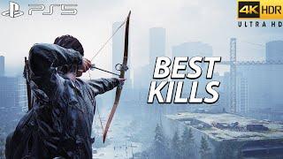 The Last of Us 2 PS5 - Best Kills 9  Grounded   4k 60FPS