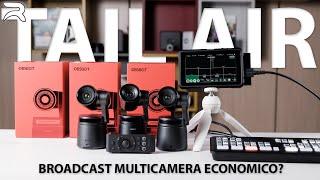 OBSBOT TAIL AIR IL BROADCAST MULTICAMERA ECONOMICO? - Recensione ITA e test con ATEM MINI PRO ISO