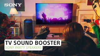 Sony  TV Sound Booster on select Sony Party Speakers