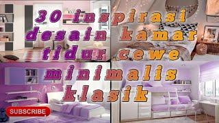 30 ide inspirasi kamar tidur cewe minimalis low bugdetdekorasi kamar wanita minimalis aesthetic