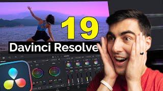 HUGE Update Davinci Resolve 19 Top 5 NEW Features