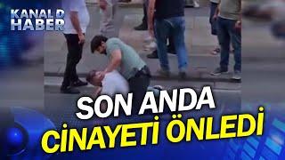 Hasmına Öldüresiye Saldırıyordu Olası Cinayeti Sivil Polis Önledi