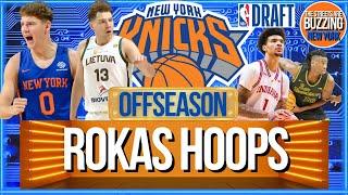 ROKAS BALLS OUT Knicks talked trade up to teens Ware & Mogbo workout in NY DRAFT Big Board Q & A