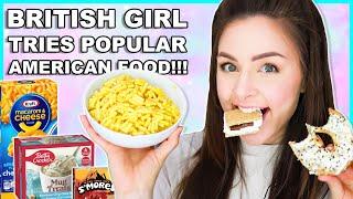 British Girl Tries Popular American Foods