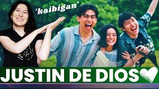 justin kaibigan music video &  visual diary  kaibigan mv shoot @ balerReaction