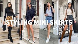 Styling Tips and Ways to Wear Mini Skirts  Peexo