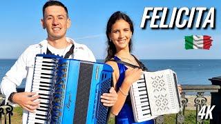 Felicita Романтический музыкальный дуэт. Official #accordion video 4K