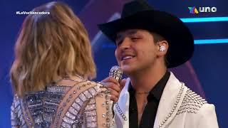 Christian Nodal Y Belinda Cantando La Voz Mexico Agosto 2020