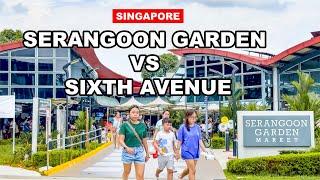 Singapore Wealthy Estate Tour  Serangoon Garden VS Sixth Avenue 