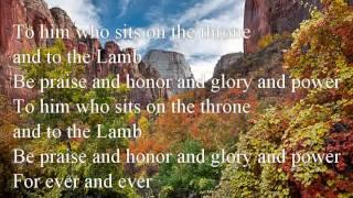 Acapella - To him who sits on the throne