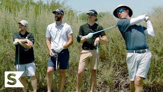 Joel Dahmens Hands Are FULL In This 3v1 Golf Match