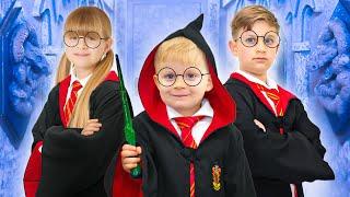 مغامرة ديانا وروما في الهروب من غرفة Hogwarts