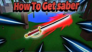 How to Get saber Sword in Blox Fruits  Blox Fruits Update 19