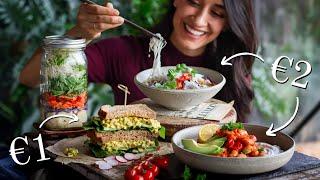 15-minute vegan meals » student-friendly ️