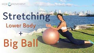 Stretching Exercises with Big Ball