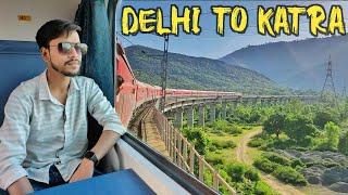 Jammu Mail Journey Compilation Delhi to Shri Mata Vaishno Devi Katra  Train to Kashmir