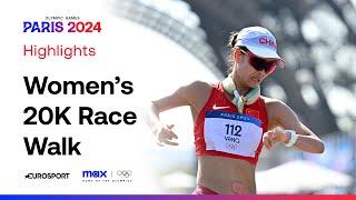 Digging Deep For Gold   Womens 20K Race Walk Highlights  #Paris2024 #Olympics