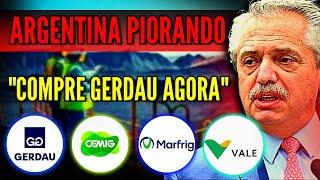 COMPRAR GERDAU O QUANTO ANTES? VALE3 BARATA? SARDINHAGEM COM FIIS. MRFG3 EM PERIGO? CEMIG SE DÁ BEM