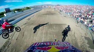 Travis Pastranas Backflip Finish GoPro Run at Red Bull Straight Rhythm