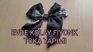 FİYONK TOKA YAPIMI  DIY KENDİN YAP