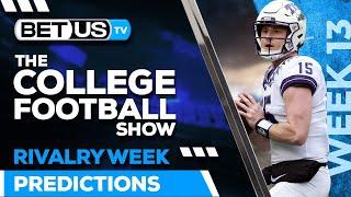 College Football Rivalry Week Picks and Predictions  Best NCAA Football Odds & Game Analysis