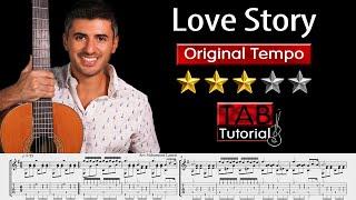 Love Story by Francis Lai  original Tempo + Sheet & Tab