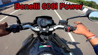 Benelli 600i Acceleration