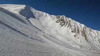 Georgia  Gudauri 2022 - Top to bottom 4k  Грузія Гудаурі 2022 - Cпуск з гори 4k