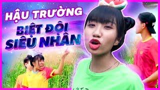 HẬU TRƯỜNG DI DI BỊ HÉ LỘ CẢNH SIÊU LẦY LỘI TRONG HẬU TRƯỜNG NHẠC CHẾ BIỆT ĐỘI SIÊU NHÂN