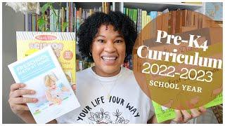 PRE-K HOMESCHOOL CURRICULUM PICKS 2022-2023 SCHOOL YEAR