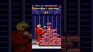 Street Fighter 2 - Bonus Stage #streetfighter2 #sega #segagenesis #retrogaming #gaming