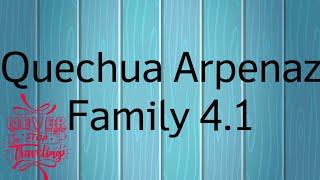 Quechua-Tenda Arpenaz Family 4.1