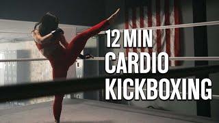 12 MIN SHADOW BOXING  CARDIO KICKBOXING WORKOUT