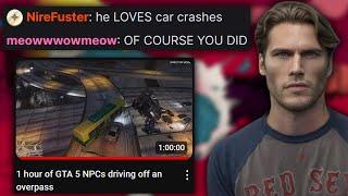 Jerma Admits To Watching 1 Hour of GTA 5 Car Crashes