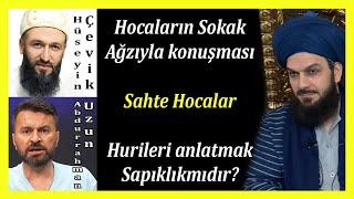 4038. Hocaların Sokak Ağzıyla konuşması  - Sahte Hocalar - Hurileri Anlatmak Sapıklık mıdır?