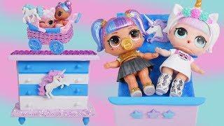 Fake Bedroom Toys with Custom Unicorn Surprise Doll - #Hairgoals Series 5 Boy