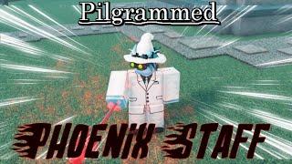 Phoenix Staff Phoenix Staff on the wall... - roblox Pilgrammed