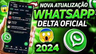 SAIU  NOVA ATUALIZAÇÃO WHATSAPP DELTA YOWA OFICIAL 6.1 B1 MAIO 2024