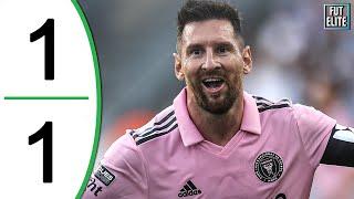 MESSI Amazing Goal - Inter Miami vs Charlotte 1-1 Extended Highlights & Goals 2024