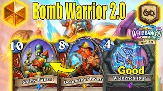 NEW Bomb Warrior 2.0 Deck Is Actually Really Good At Whizbangs Workshop Mini-Set  Hearthstone