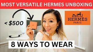 MOST VERSATILE AFFORDABLE HERMES UNBOXING  Best Hermes purchase unboxing w price  Hermes unboxing