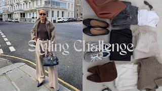 333 Styling Challenge styling 9 capsule wardrobe pieces into 25 outfits. I loved this challenge
