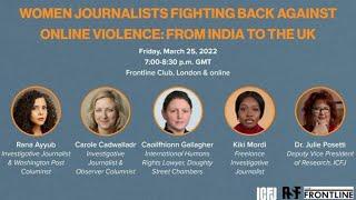 Women Journalists Fighting Online Violence from India to the UK