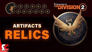 The Divison 2  All Relic Collectible Locations Artifact Collectibles